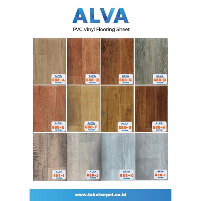 Tag Karpet Lantai Pvc / Karpet Lantai Motif Kayu / Karpet Vinyl Termurah
