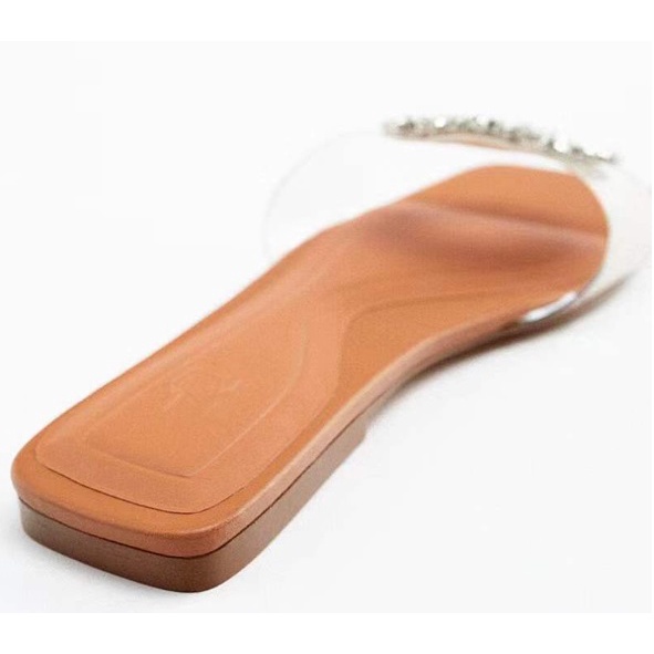 sandal import woman shoes import D11 Sandal BLING sandal flat import