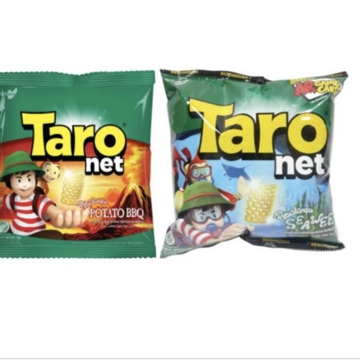 

Big Sale Taro Net Snack 9 gr 9gr Seaweed Potato BBQ Barbeque 10 Pcs Sachet 10Pcs