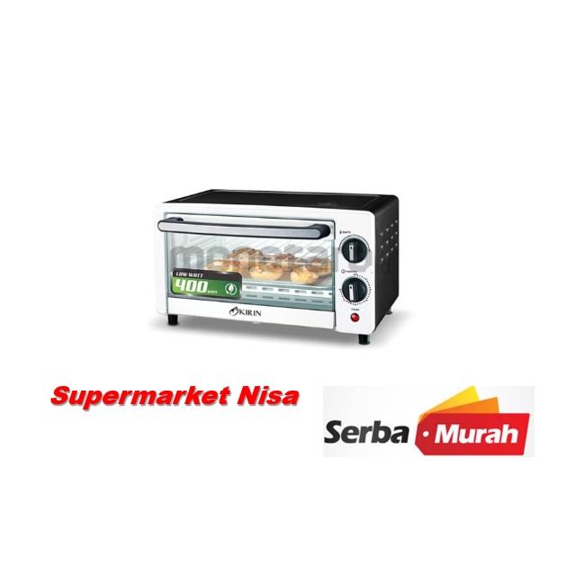 Jual Oven Listrik Toaster Liter Kirin Type Kbo M Low Watt Shopee