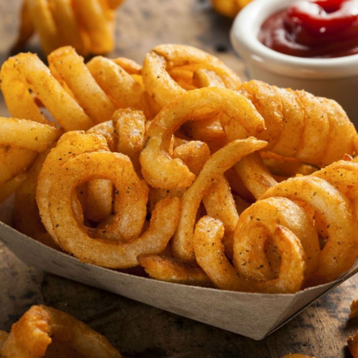 

BARU CURLY FRIES tinggal goreng fav Cafe, Resto, Hotel premium - 500gram