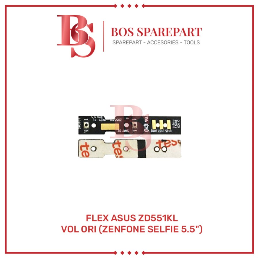 FLEXIBEL ASUS ZD551KL + VOLUME ORI (ZENFONE SELFIE 5.5&quot;)