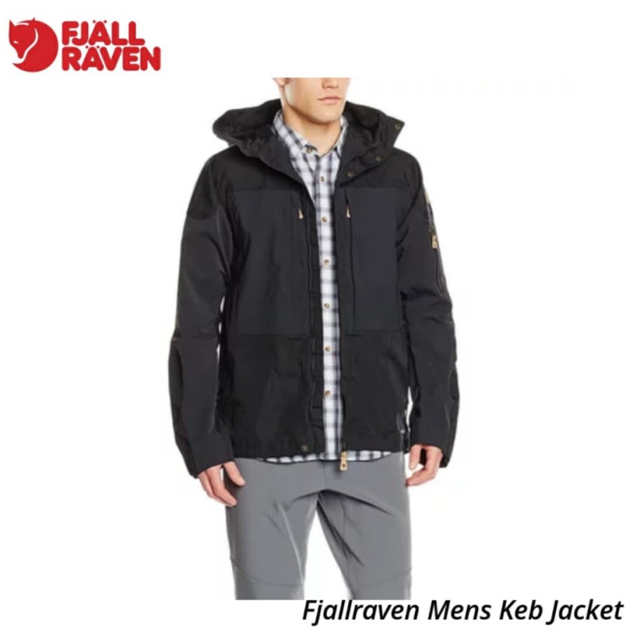 FJALL RAVEN Jaket Gunung /Jaket Outdoor Fjall Raven Keb Jacket Mens Original