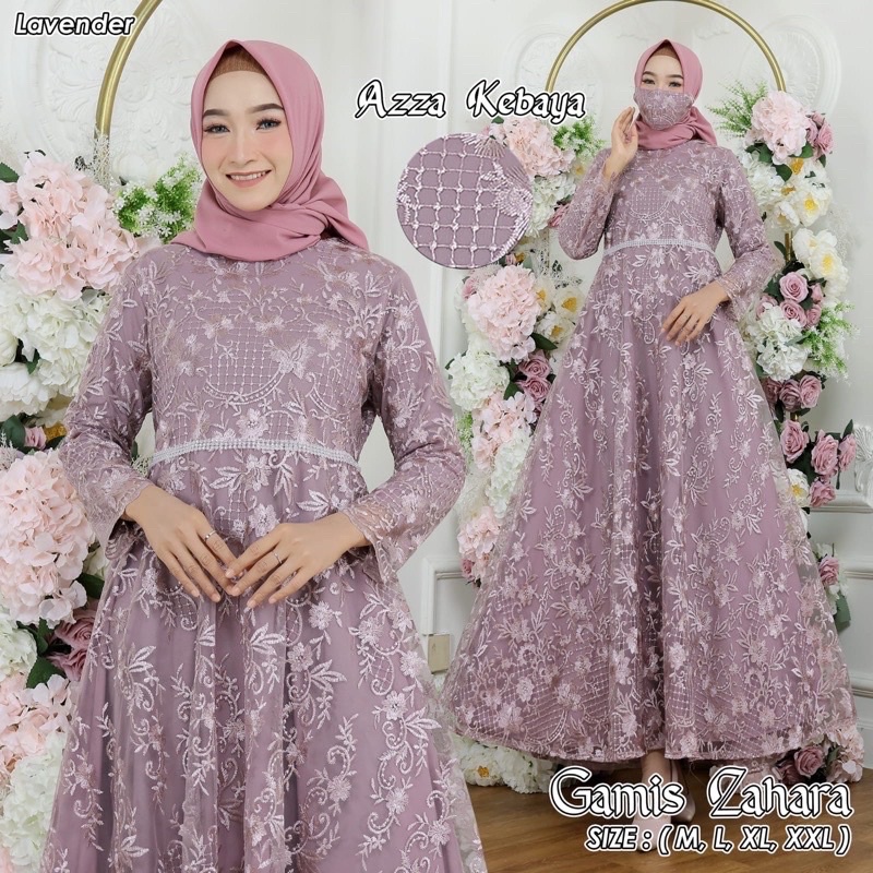 (Bayar di tempat ) Gamis Ria Ricis - Gamis Modern - Gamis kebaya Modern - Gamis kondangan - Gamis terbaru - kebaya Gamis