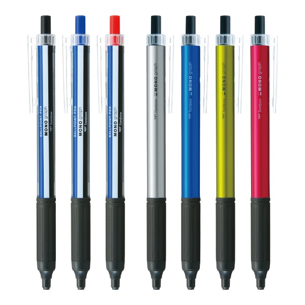 

Tombow Mono Graph Lite Ballpoint Oil Ink Pen 0.38mm 0.5mm Pulpen Bolpoin