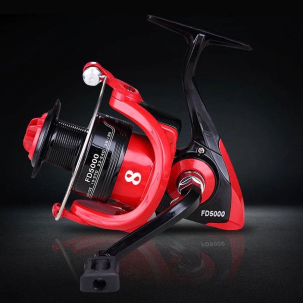 

Dijual Yumoshi FD5000 Reel Pancing 8 Ball Bearing Gear Ratio 5.21 RedBlack Diskon