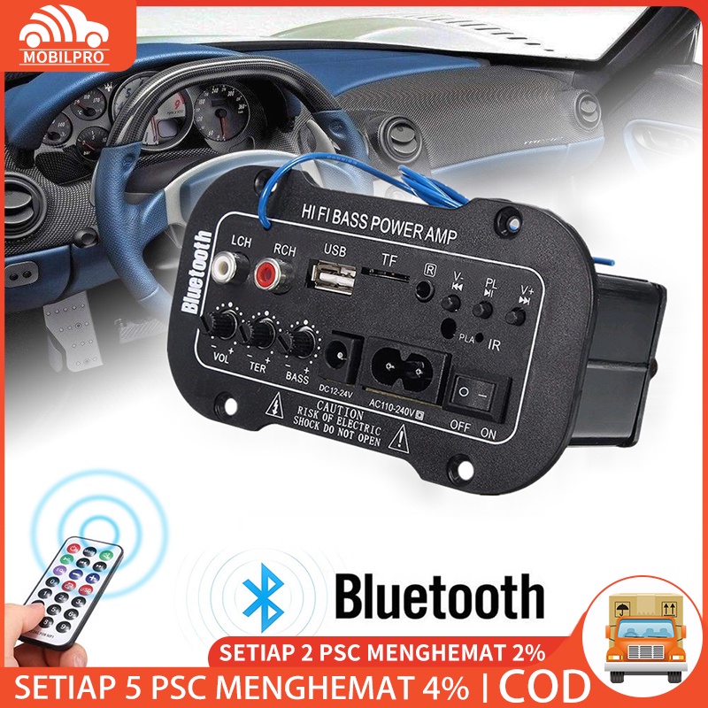 4/5/10 inch Amplifier Board Audio 220V three-purpose car digital amplifier mono Bluetooth