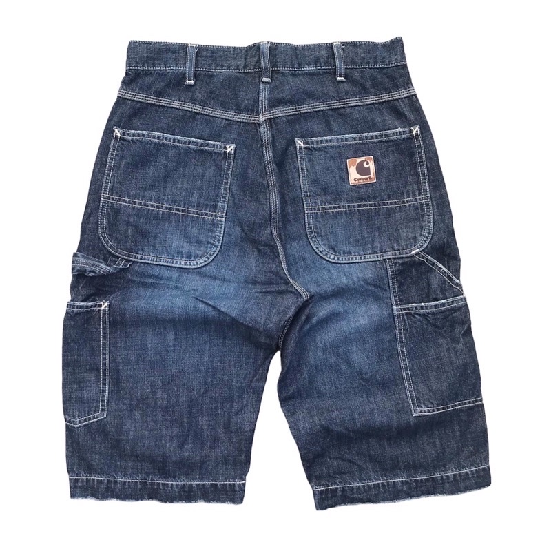 Short Pant Carhartt Carpenter Denim Indigo