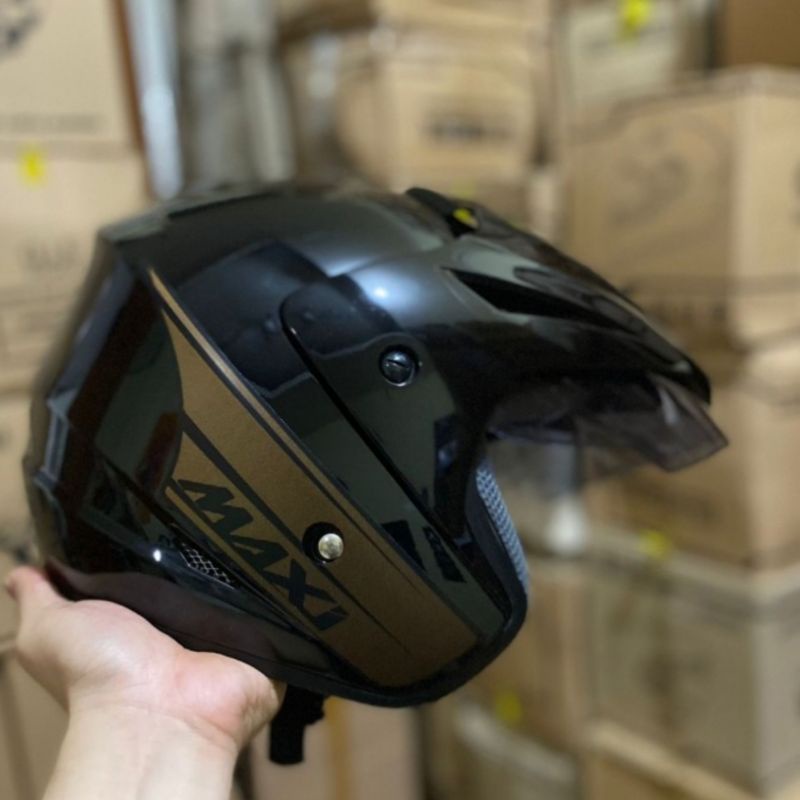 Helm Yamaha Nmax, Maxi, single visor