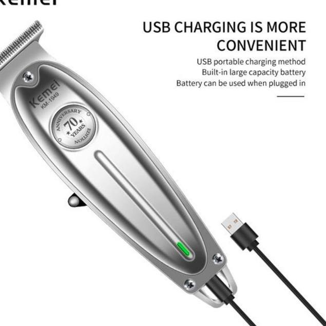 Viral Kemei KM-1949 Original Professional Hair Clipper KM1949 Pencukur Rambut KM 1949