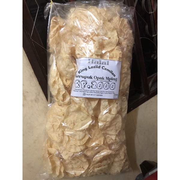 

krupuk opak emping renyah gurih