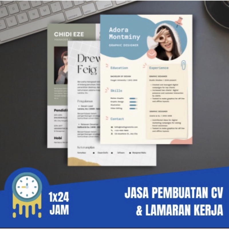 jasa pembuatan cv dan lamaran kerja