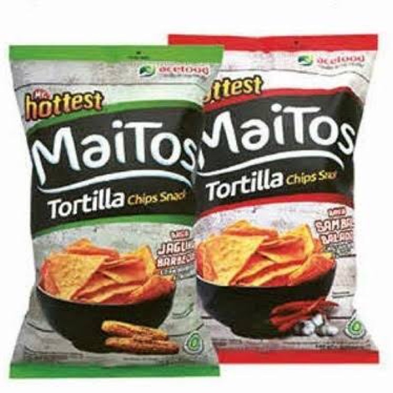 Mr Hottest Maitos Tortilla Chips Snack 140 Gr