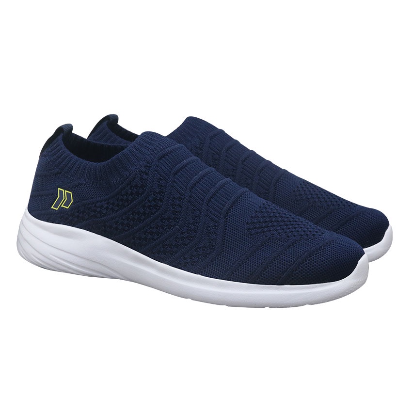 Precise Flexnit Itzel M1 Sepatu Sneakers Slip On - Navy/White