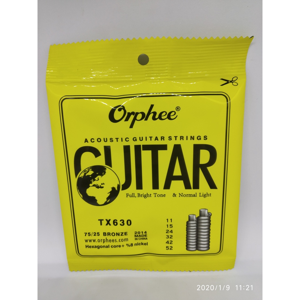 Senar Orphee Akustik Kemasan Plastik