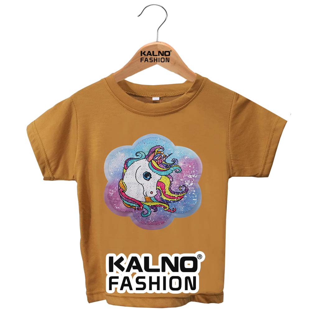 Baju anak karakter usap bolak balik unicorn kuda  little poni dengan manik manik umur 1 - 7 tahun