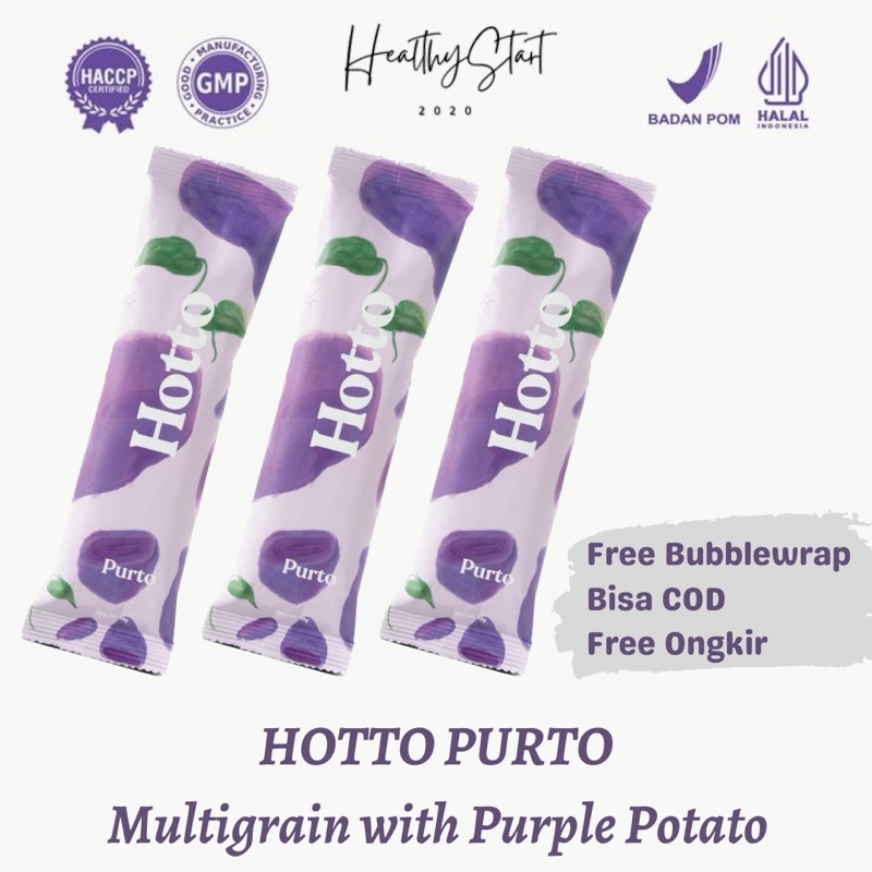 

HOTTO PURTO Sereal Atasi Diabetesi - Multigrain with Purple Potato - Sachet