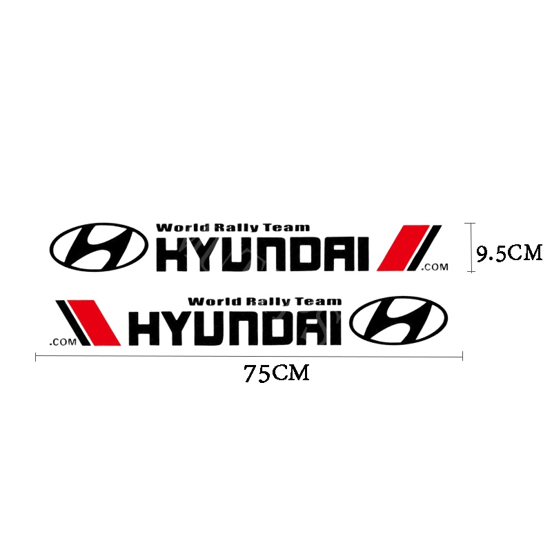 Hyundai 2Pcs Body Mobil Pintu Samping Anti Air Stiker Penutup Lecet Untuk Atoz i20 Trajet H1 i10 Getz Aksen Kona Santa Fe