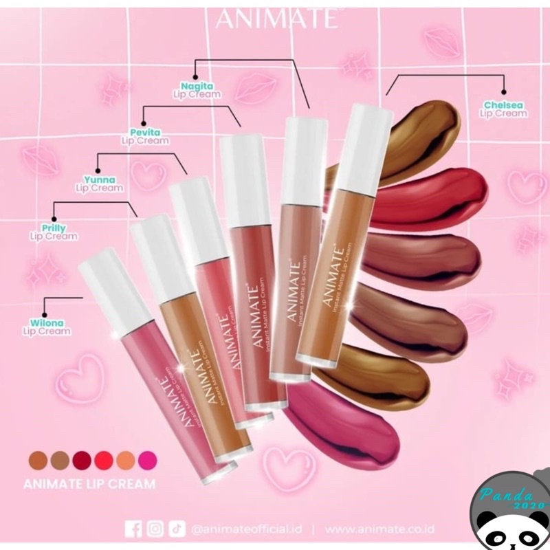 *galerybeautysemarang* LIPCREAM ANIMATE