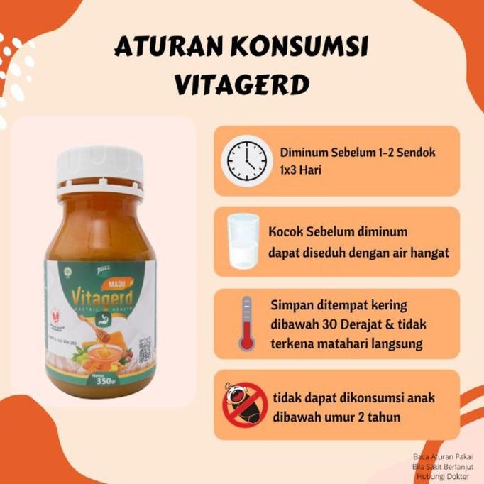 Madu Vitagerd Original 100% Asli
