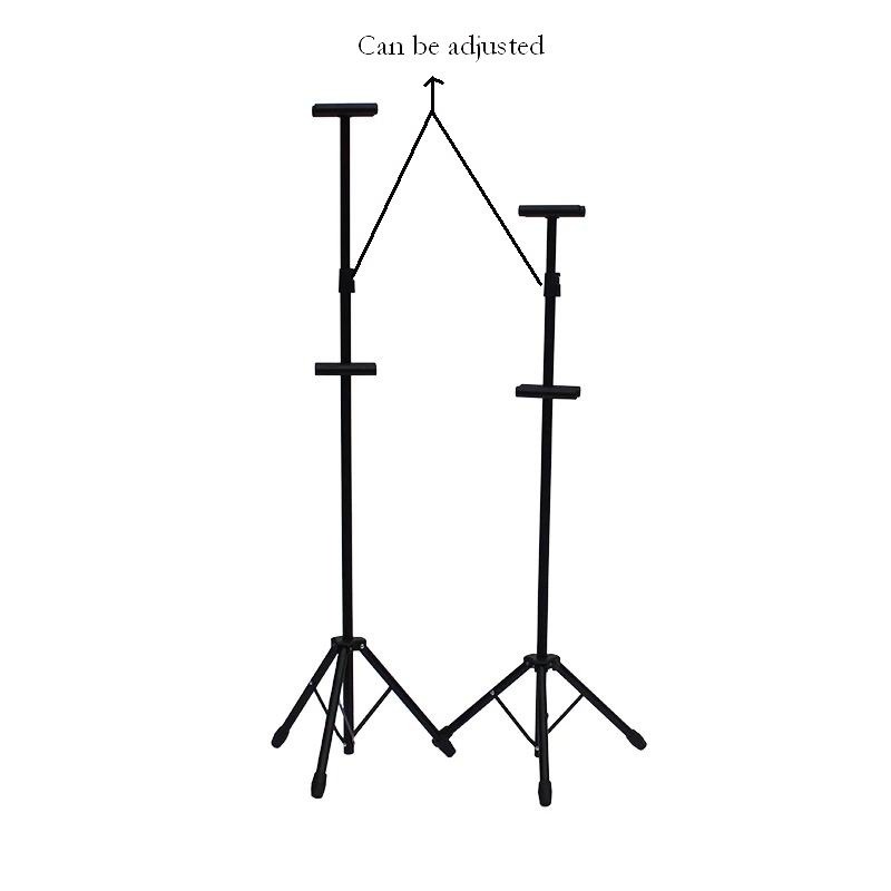 Tripod Poster / Telescopic Tripod Iklan Advertising Stand - Black