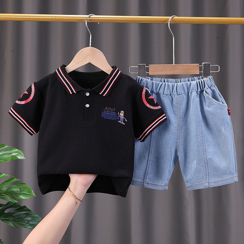 HappyOliver SET KRA ALTO EBV Setelan Bayi Laki-laki Lengan Pendek