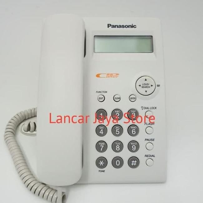 Jual Telepon Meja Kantor Telpon Rumah Panasonic Kx Tsc11 Putih Ori