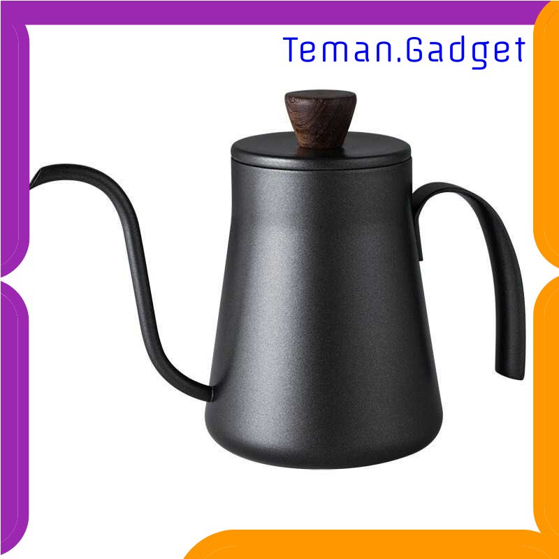 TG - DPR Cinsoya Teko Pitcher Kopi Teh Teapot Stainless Leher Angsa 400ml - C0053