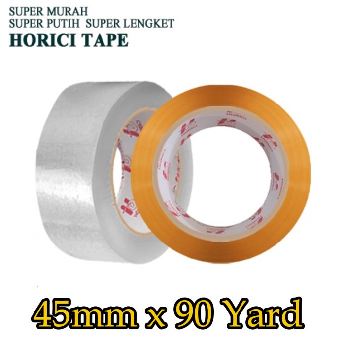 Lakban Bening Coklat 48mm x 90 yard HORICI TAPE