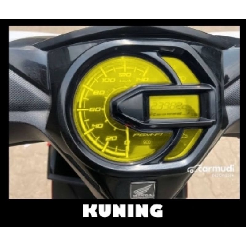 stiker spedometer beat 2018