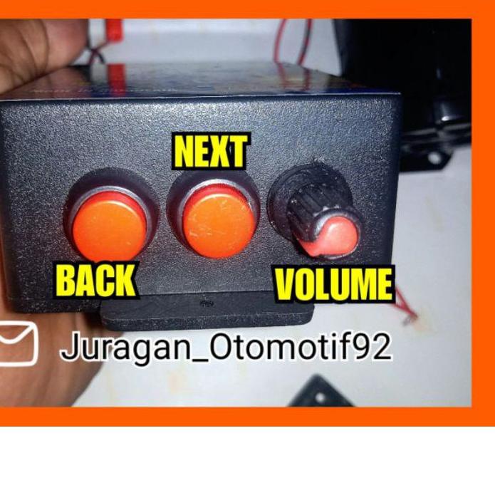 Diskon klakson mundur mobil / alarm atret lagu / atret mundur mp3 lagu /alaram mundur truk 12/24VOLT