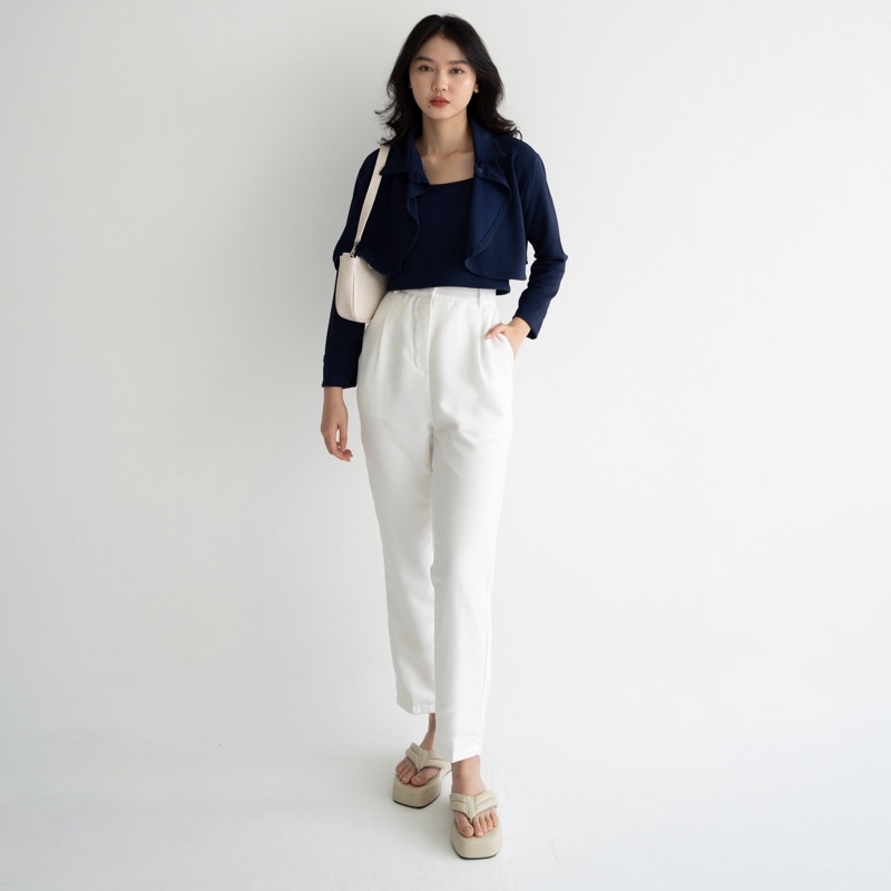 Beige Studio - Maven Pants |  Bawahan Celana Panjang High Waist Pencil Wanita