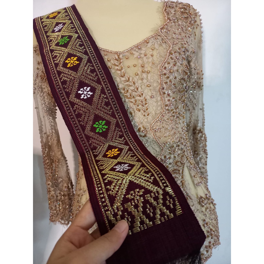 Jual SELENDANG SONGKET OBI ASLI TENUNAN | Shopee Indonesia