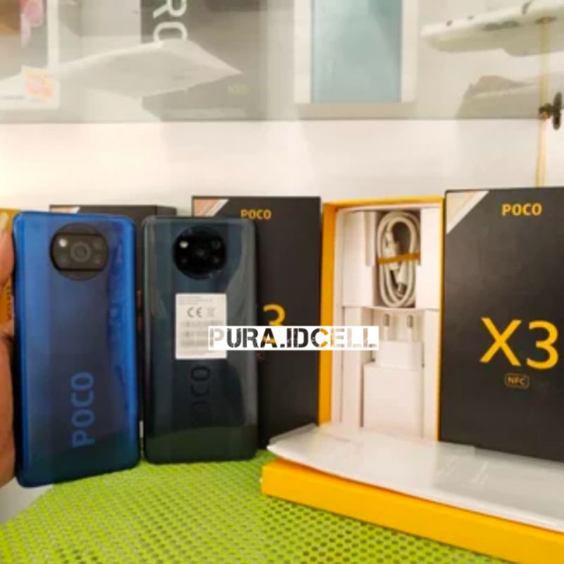 Xiaomi Poco X3 NFC 6/64 &amp; 6/128 Second Fullset Batangan