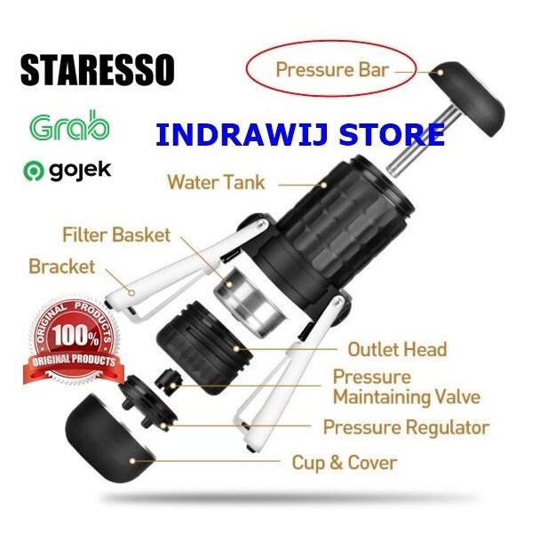 Sparepart Staresso Mirage SP 300: Pompa - Pressure Bar Part stok ada terus