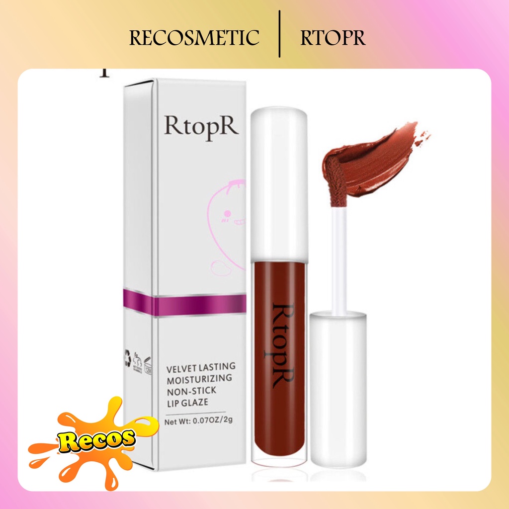 RtopR Velvet Lasting Moisturizing Non-Sticklip Glaze