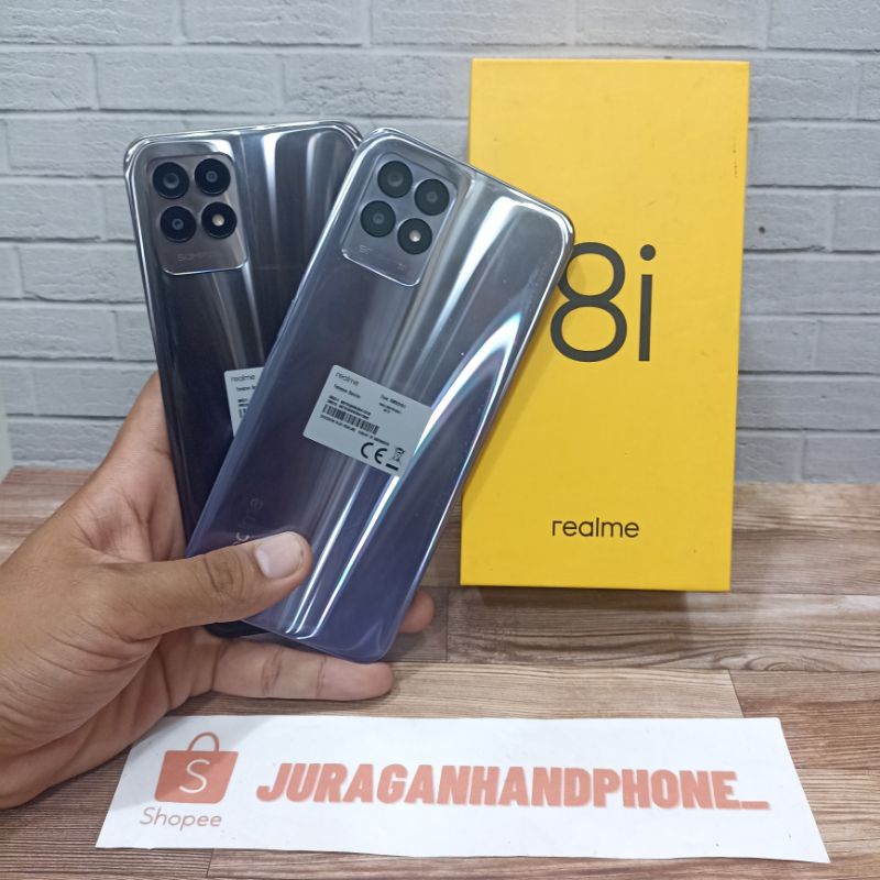 Realme 8i 6/128GB 4/64GB Hp Second Seken Bekas Fullset