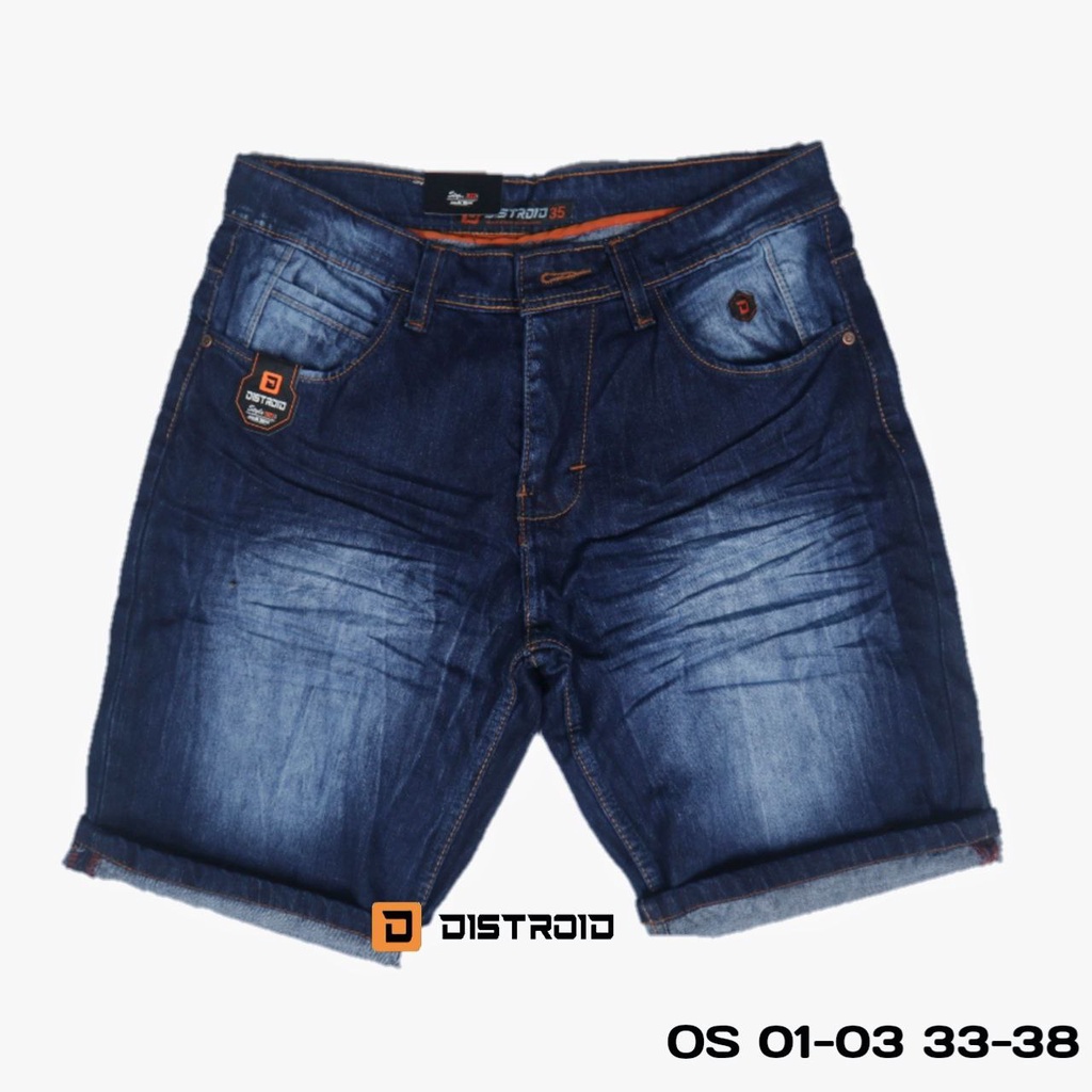 Celana Jeans Pendek Pria Premium 28-38