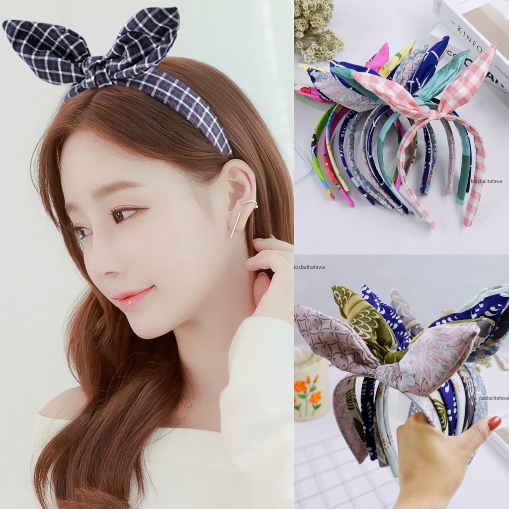 Bando Conny - Bandana Kualitas Import Korea Pita Anak Perempuan / Rambut Lucu Wanita Aksesoris Murah Babycinnamon