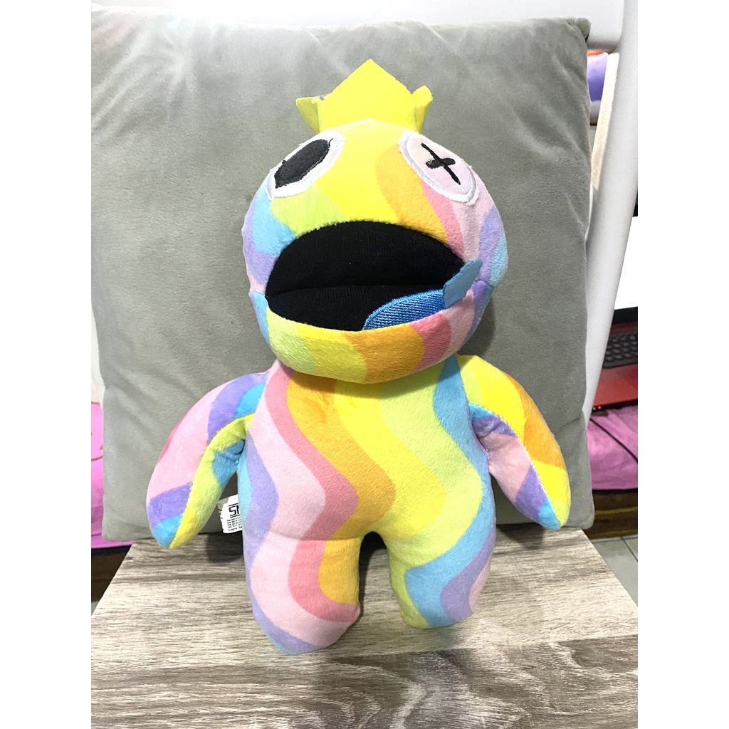 Boneka ROBLOX Rainbow Friend / Boneka Rainbow Roblox / Mainan Roblox Friends 30 cm