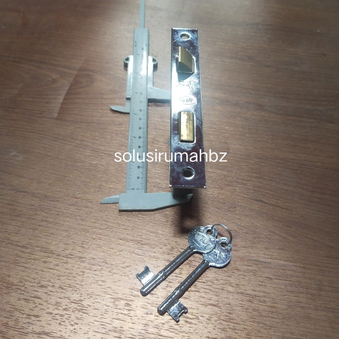 kunci body lidah 103mm saja + key bodi kuda besar lockset model lama