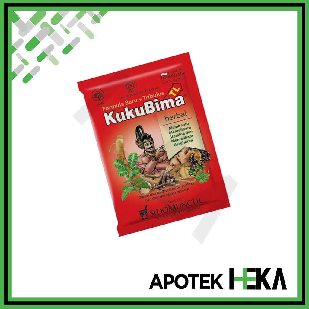 Kuku Bima TL plus Tribulus Satuan 1 Sachet - Ginseng Tribulus (SEMARANG)