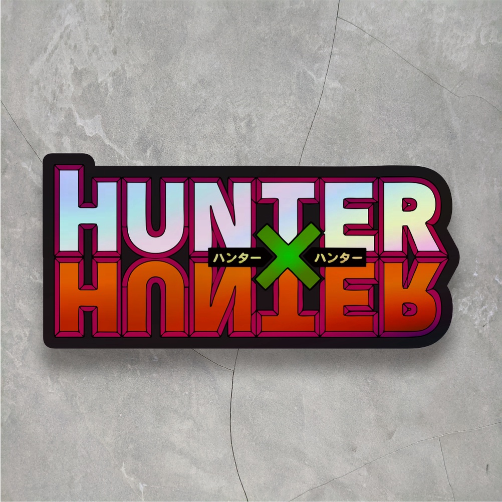 Jual Sticker Hologram Hunter X Hunter Anime | Sticker hologram anime ...