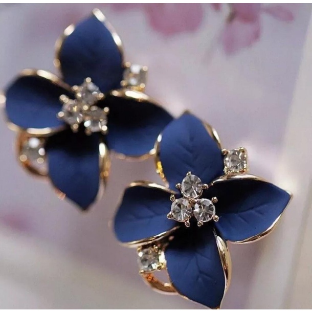 Anting korea flower terbaru
