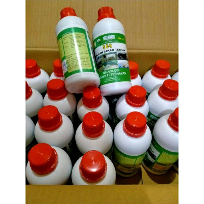 SOC HCS ORIGINAL suplemen organik cair.pakan imbuhan ternak