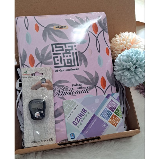 HAMPERS MUSLIMAH, KADO ULANG TAHUN,AL QURAN WANITA