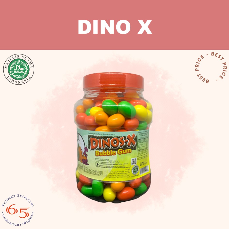 

Dino-x 195. Bubble gum. TOPLES