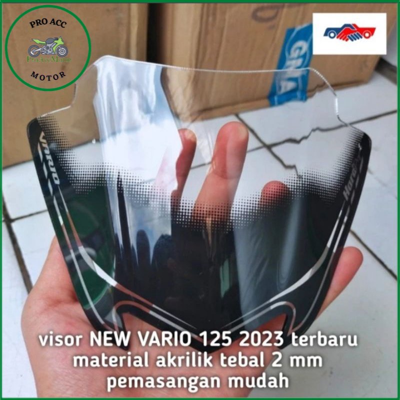 VISOR VARIO NEW 125 2022 DAUBLE GRADASI (pro acc motor)