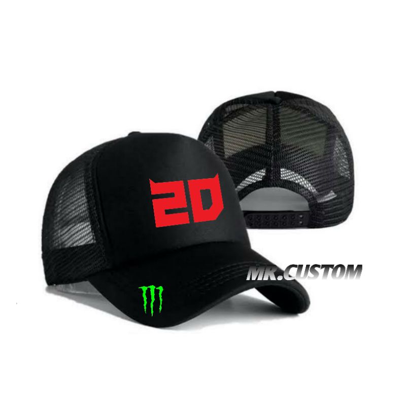 Topi jaring premium/topi trucker premium/Topi jaring/Topi snapback pria wanita model FABIO QUARTARAR