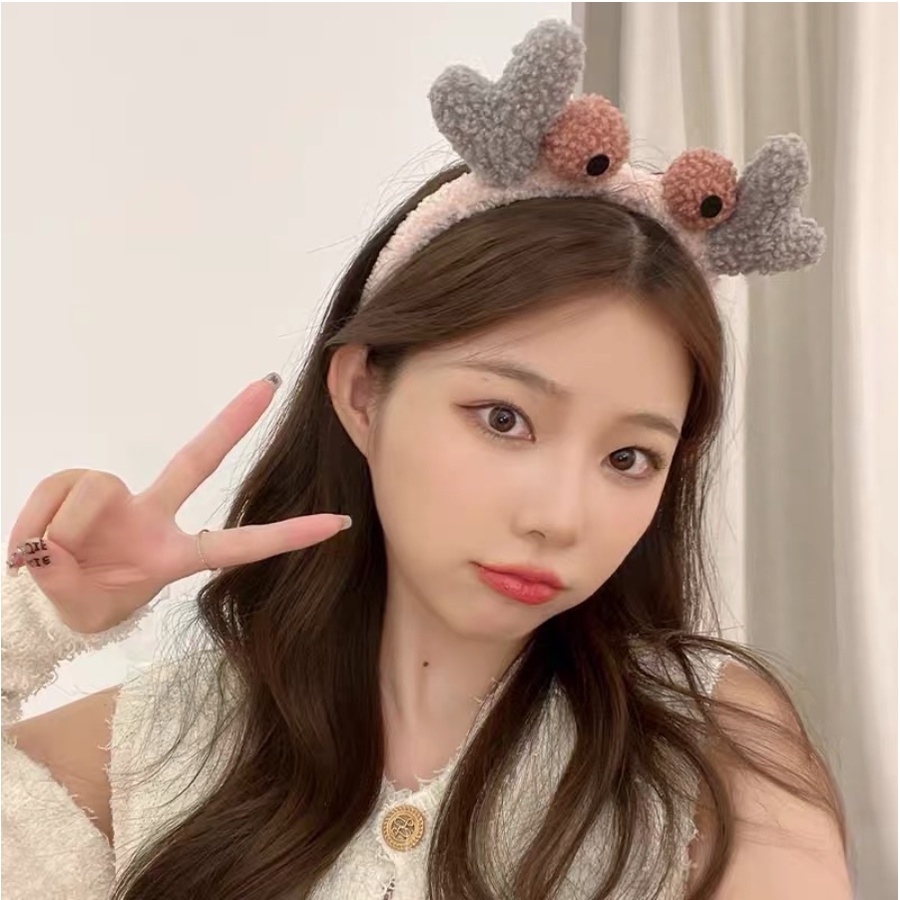 BANDO MANDI / BANDO CUCI MUKA / BANDO MAKEUP KOREA MOTIF KUCING BERUANG BUNGA / HAIRBAND MASKERAN / TOWN SHELL FLUFFY CAT BEAR HEADBAND / BANDO BULU KARAKTER TELINGA BERUANG BULU KOREA / BANDANA EMPUK BESAR IMPORT / AKSESORIS RAMBUT / BANDO LUSI ZHAO